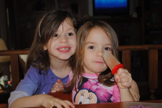 Wrong opening there Skylar ~ Happy Birthday-month girls!!