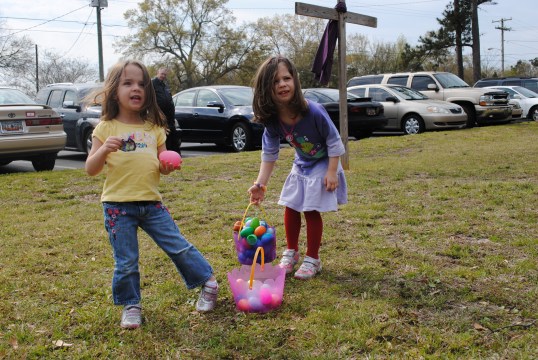 Somebody needs a bigger Easter basket. 