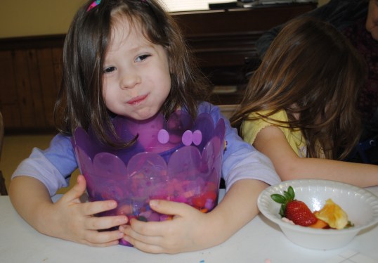 Dylan! Where did all that candy go?