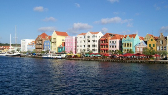 Curacao's 'Rainbow Row'