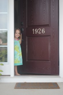 Welcome to our house Aunt Sue!