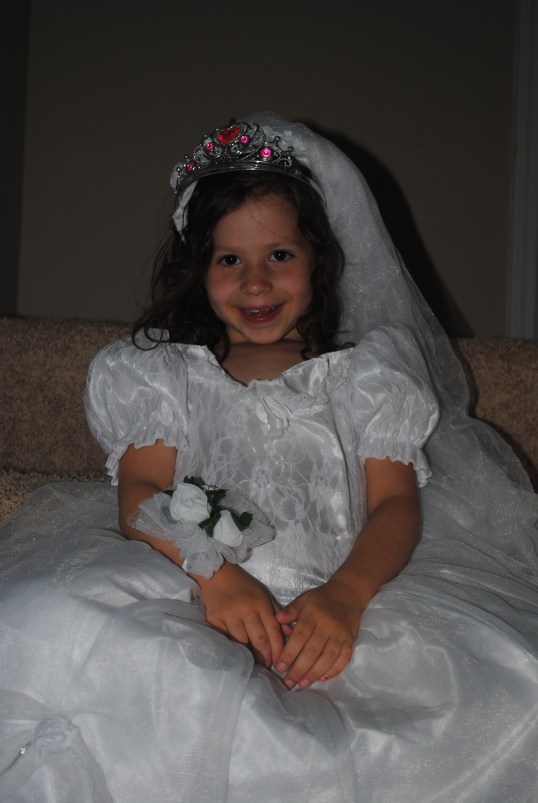 Daddy, I want to get married. You don't mind do you?