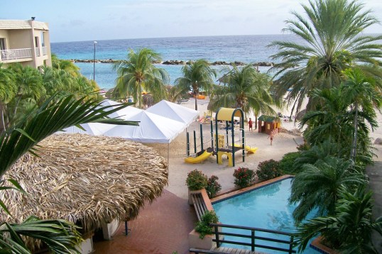 Kids area from our room