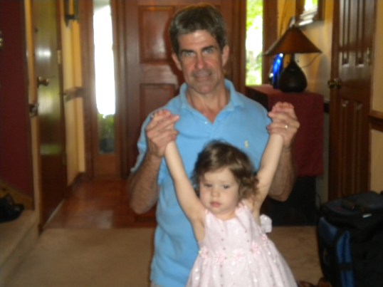 2009 ~ Playing with Dad