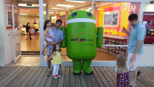 We met Andy the Android