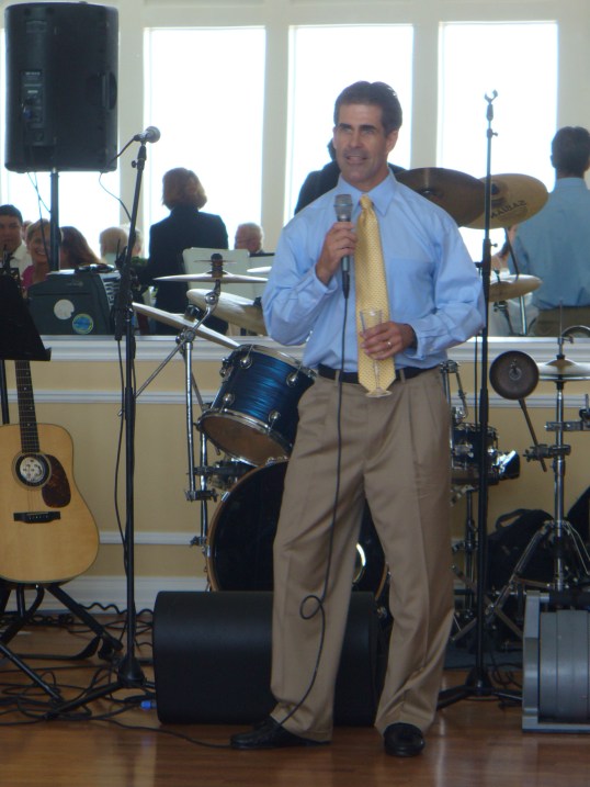 "I want to thank my family, my wife, friends who have been there for me and of course those two amazing girls...