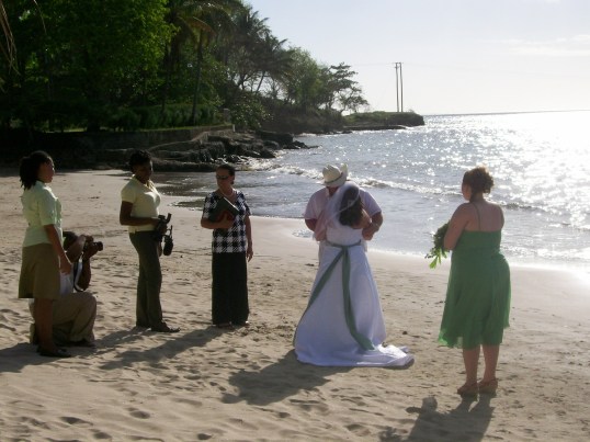 Lots of weddings at this 'couples' only resort