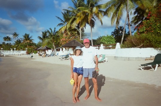 Our friends Marilyn and Frank were staying for a month!