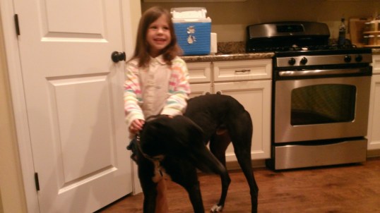 I think she gets great enjoyment out of it. And who wouldn't?