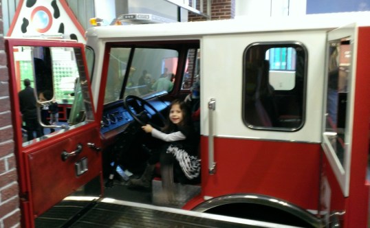 I can drive fast like you now Daddy!