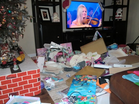 A Christmas bomb went off