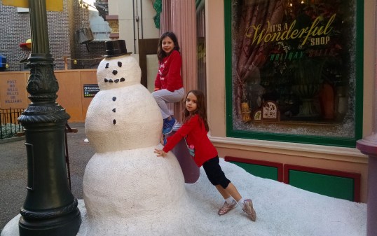 Hollywood Studios snowman