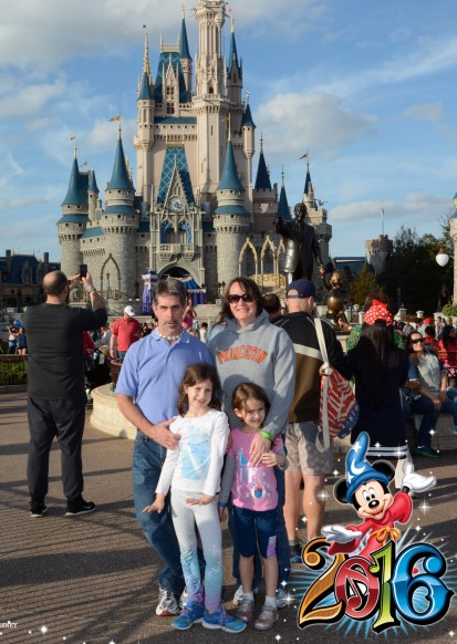 Required souvenir shot at the Magic Kingdom
